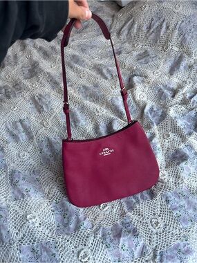 Coach Penelope shoulder bag in bright violet
